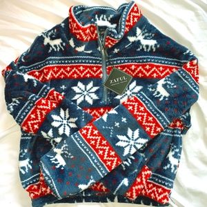 SUPER SOFT Winter Wonderland Quarter Zip